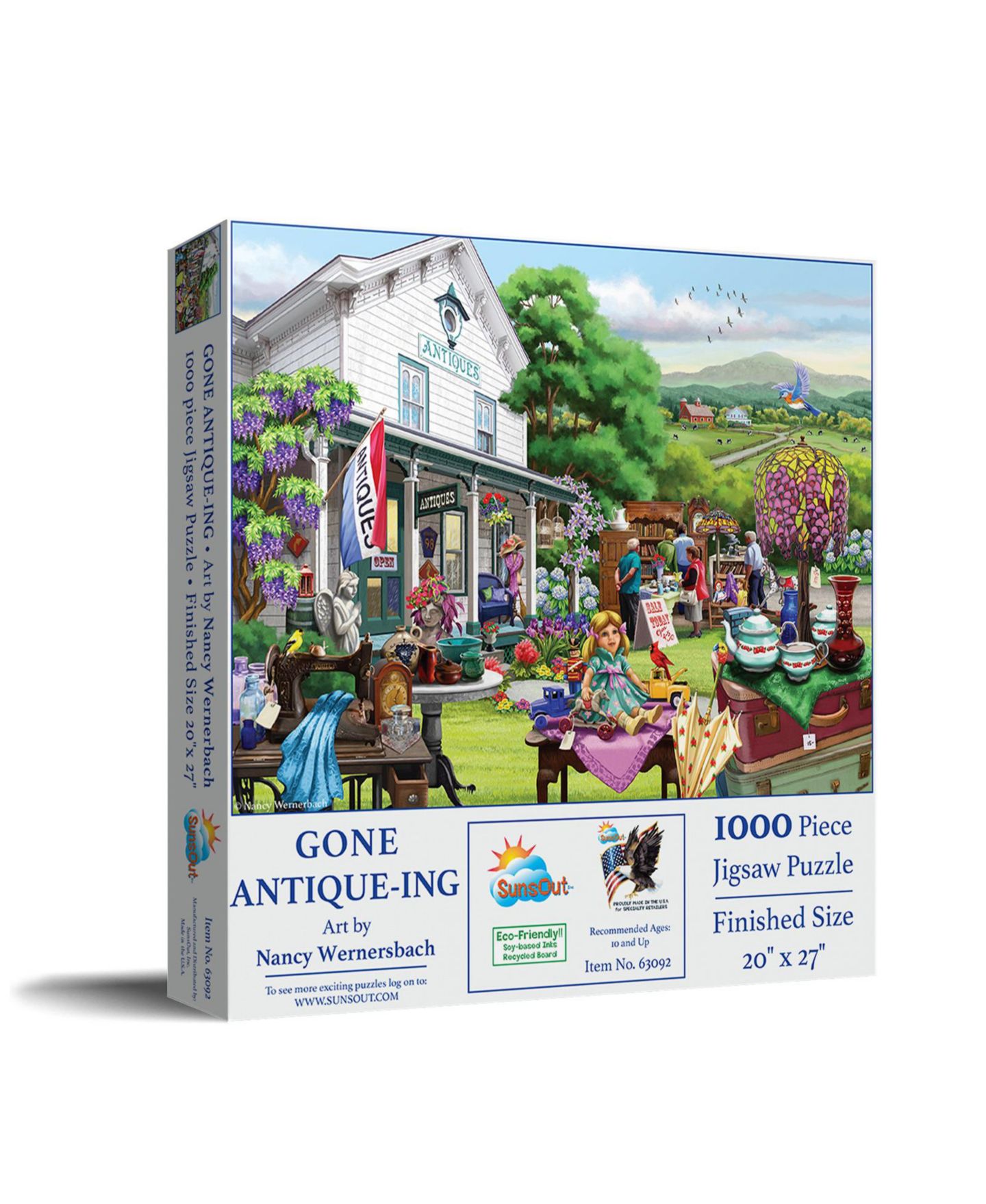 Детский пазл SunsOut Gone Antique-ing 1000 piece Jigsaw Puzzle for Adults — фото 1