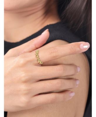 Bow Ring in 14K Gold