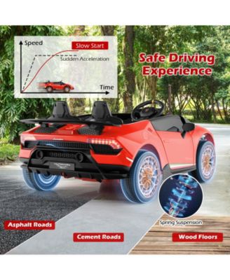 24V Kids Ride On Lamborghini Car Two Seater Electric Vehicle With Remote Control