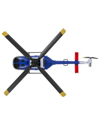 RC Helicopter, 2.4GHz 4-Propeller 4-Channel with Gyro, LED Light, One-Key Takeoff/Landing, Plane Toy for Kids 8+