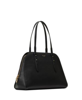 Do It All Maise Pebbled Leather Carryall Bag