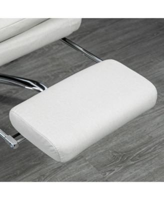 Microfibre Massage Office Chair with Heat, Reclining, Light