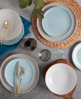 Speckled Assorted 12 Pc. Dinnerware Set, Service for 4, Exclusively at Macy's