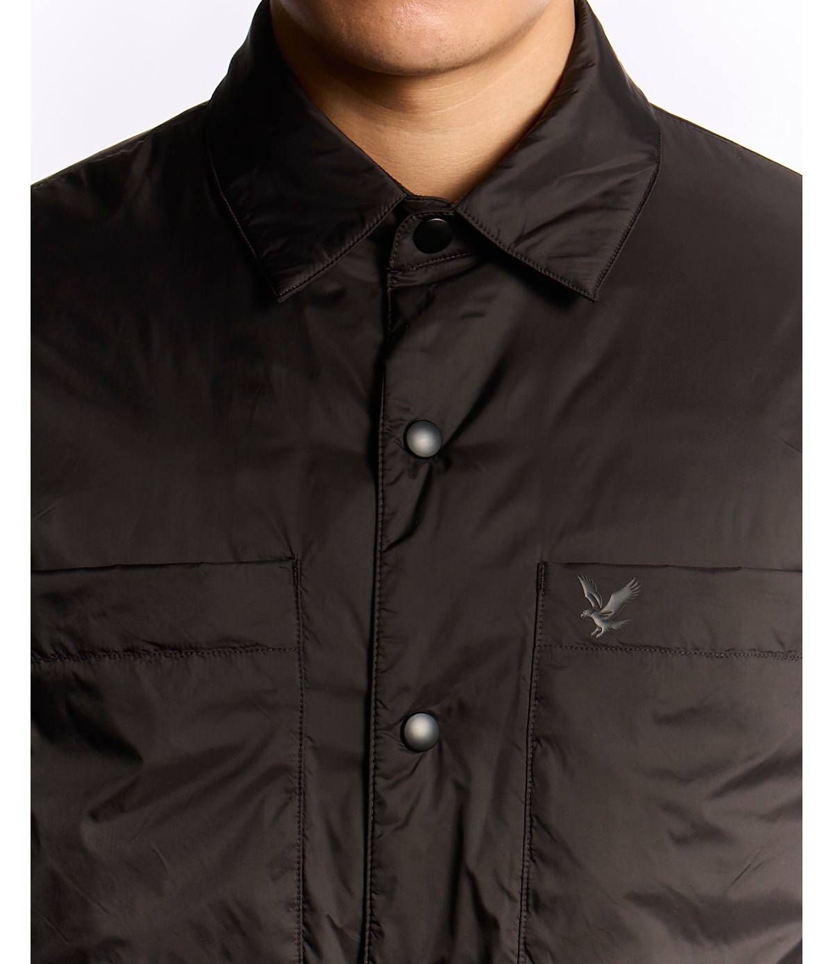 Lyle & Scott Men's Long Sleeve Collared Insulated Overshirt