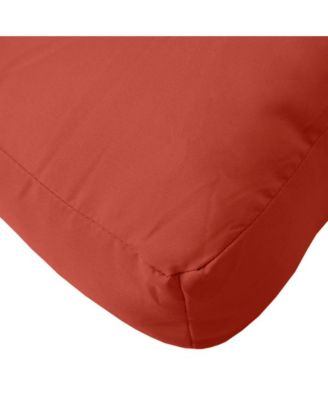 Pallet Cushion Melange Red 100% Polyester Medium