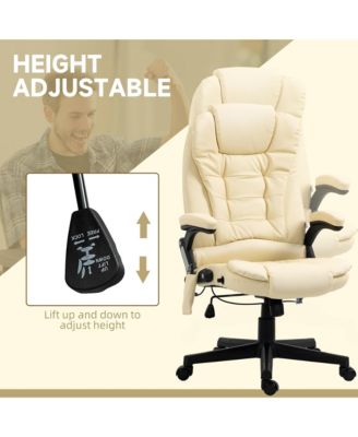 High-Back Vibration Massage Chair, Heating Office Chair,