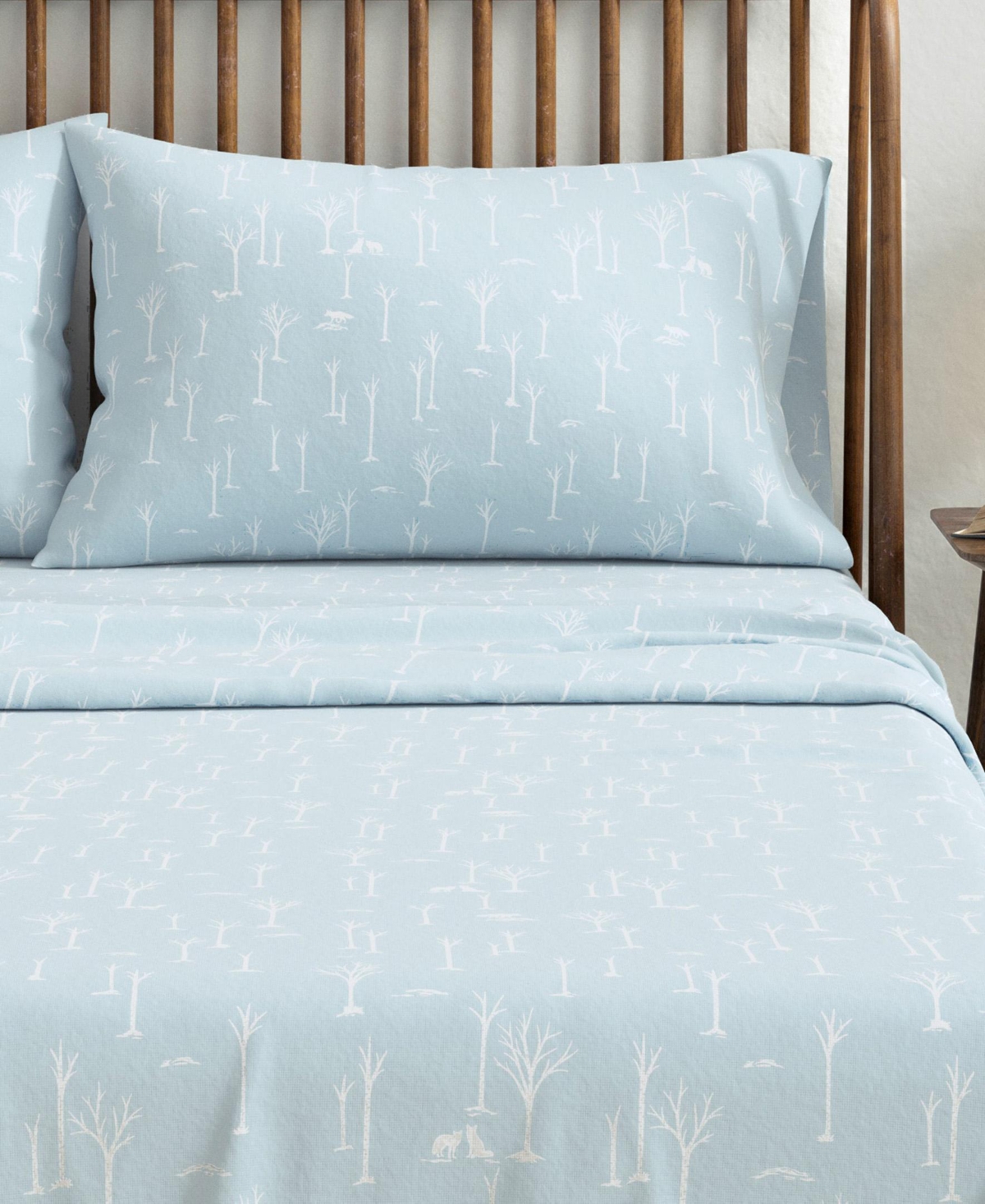 Linery & Co. Ultra-Soft Turkish Cotton Flannel Lodge Print Sheet Set
