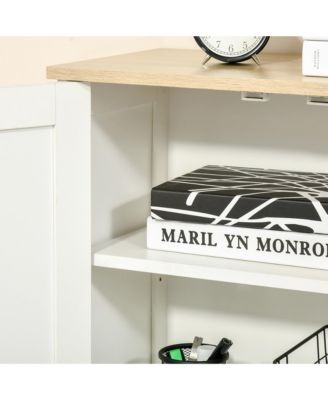 32" Wooden Kitchen Storage Buffet Server Sideboard Table Cabinet,