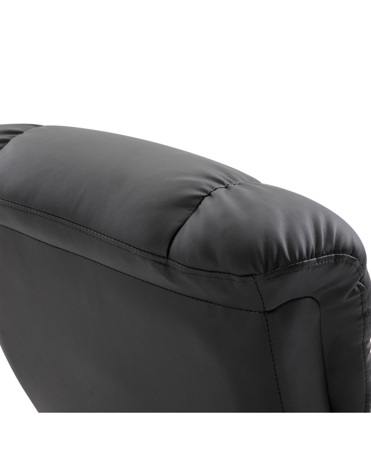 Homcom Massage Recliner Chair, Footrest, 360 Swivel Lounger w/ Remote, Ottoman