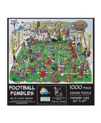 Football Fumbles 1000 piece Jigsaw Puzzle for Adults