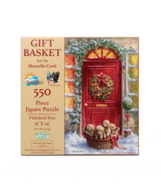 Gift Basket 500 piece Jigsaw Puzzle for Adults Christmas