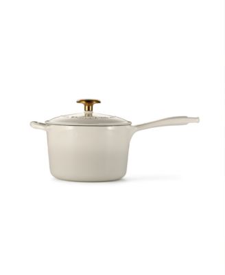 Bestow Enameled Cast Iron 2.5-Quart Saucepan with Lid