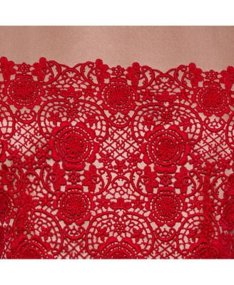 Women's Beige Satin Lace Trim Detail Sleeveless Mini Dress