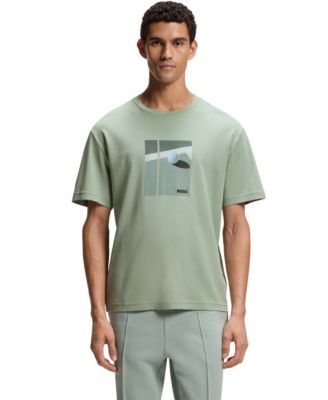 Men's Tennis Artwork Pima-Cotton T-Shirt