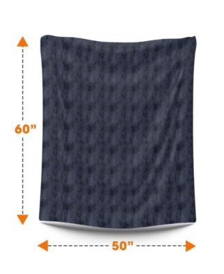 Ultra Soft Faux Fur to Microplush Reversible Cozy Warm Throw, 50" x 60"
