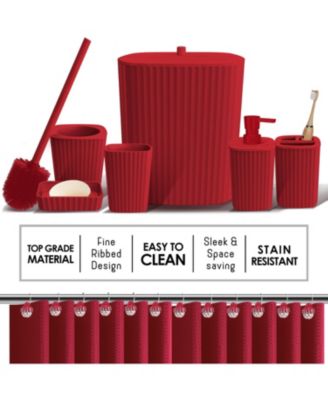 Complete Holiday Bathroom Decor & Accessory Set with Shower Caddy Set