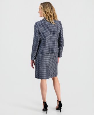 Women's Cropped Peak-Lapel Blazer