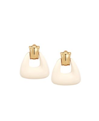 Retro Chic Ostuni Earrings - White gold 83$