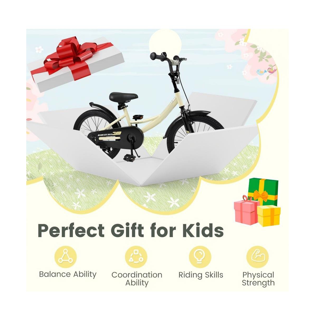 Hongge Inch Kids Sport Bike with Training Wheels