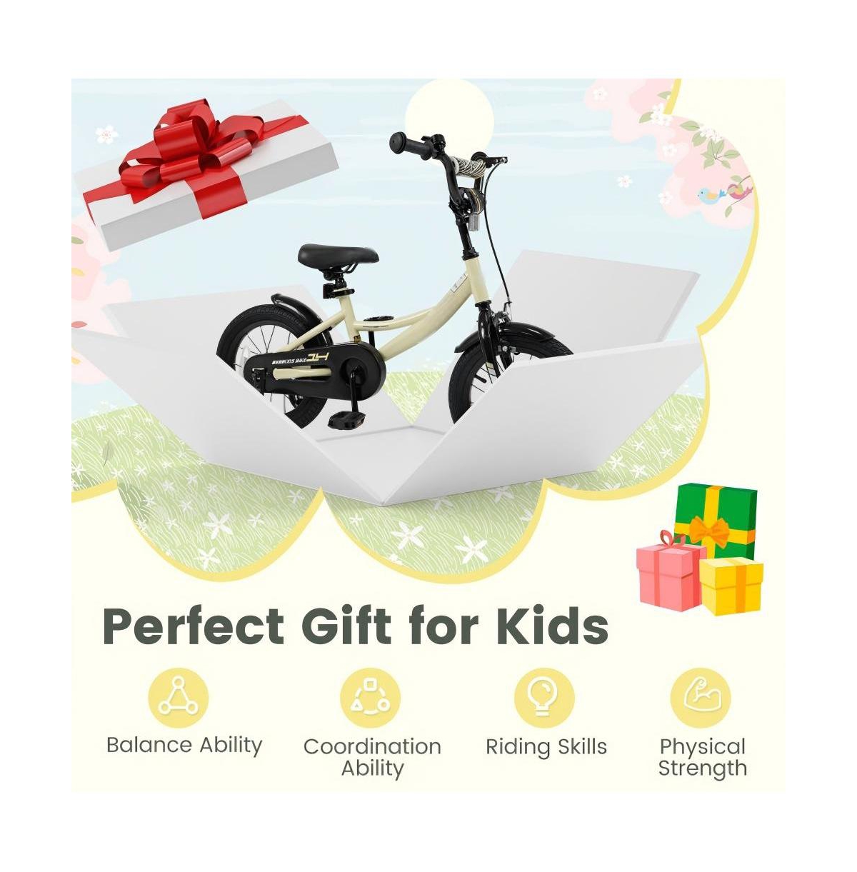Hongge Inch Kids Sport Bike with Training Wheels