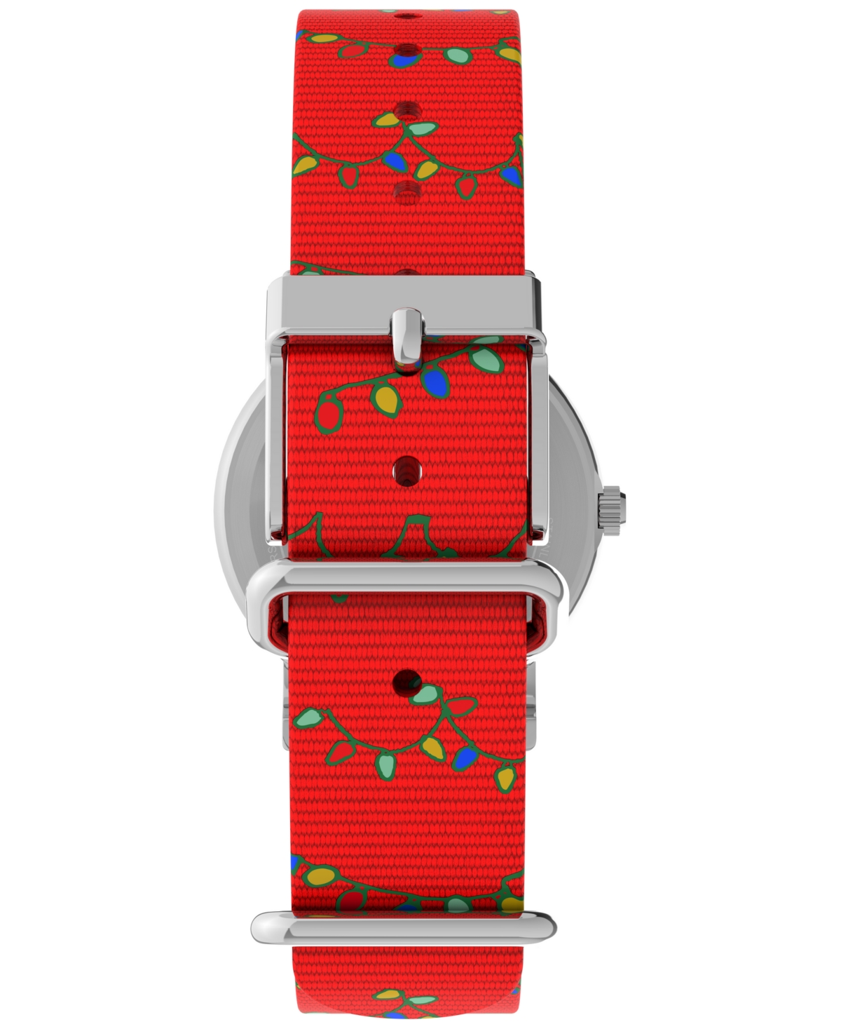 Timex Unisex Quartz Analog Red Fabric Watch, 31mm