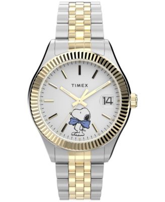 Women's Quartz Analog Two-Tone Stainless Steel Watch, 34mm