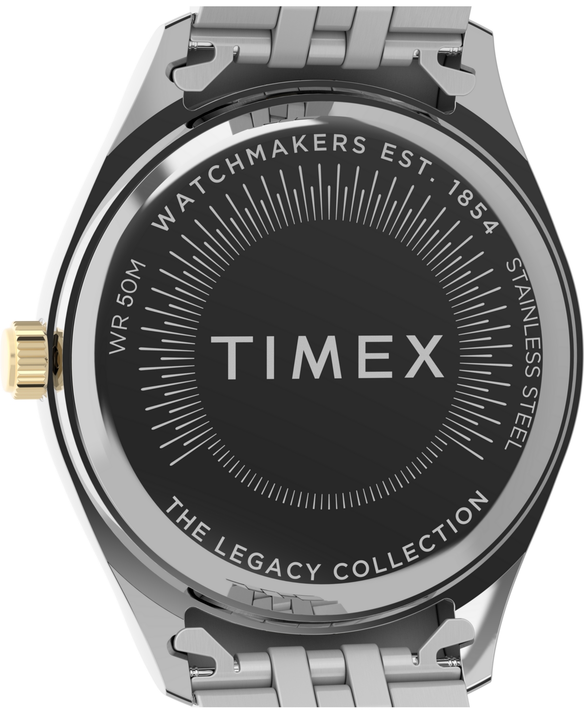 Timex Women's Quartz Analog Two-Tone Stainless Steel Watch, 36mm