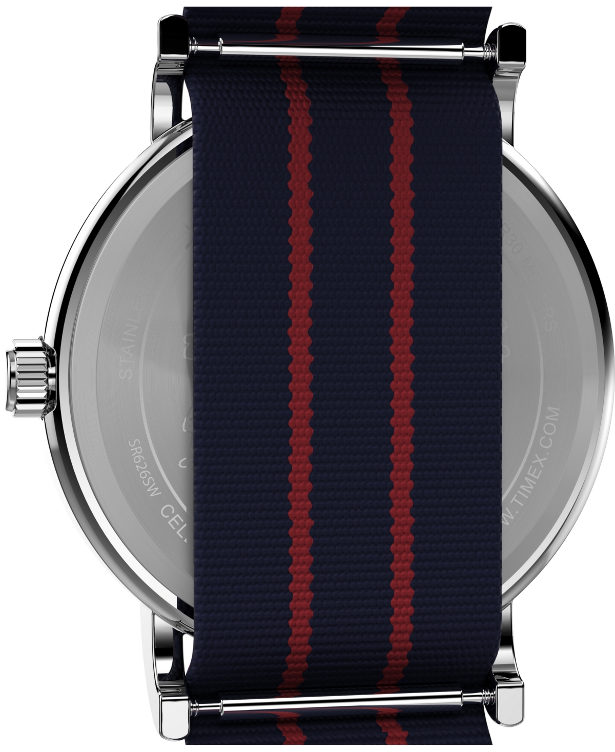 Timex Unisex Quartz Analog Blue Fabric Watch, 38mm