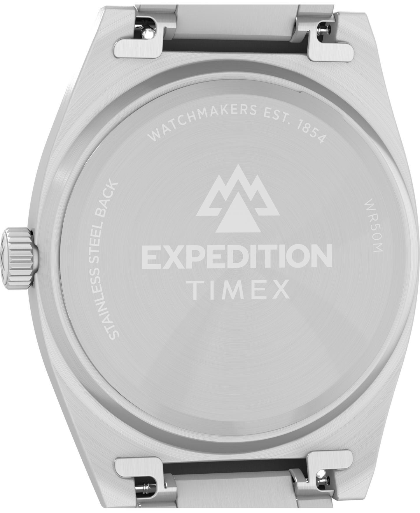 Мужские часы Timex Quartz Analog Silver-Tone Stainless Steel Watch, 39mm — фото 4
