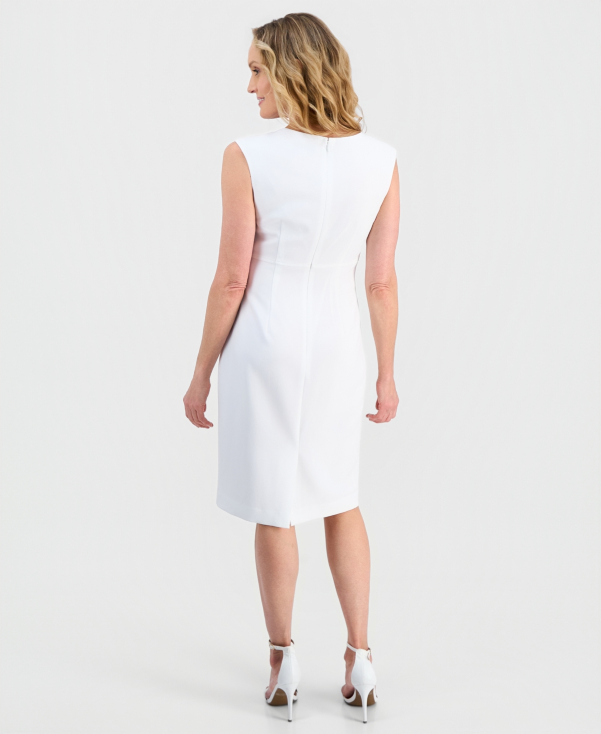 Kasper Women's Stretch Crepe Sheath Dress