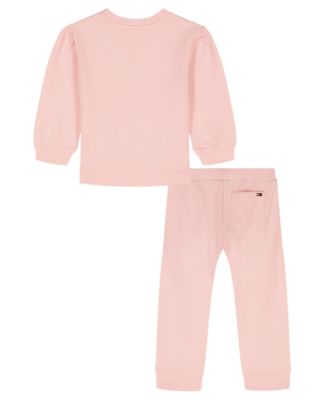 Baby Girls' Fleece Top and Pants, 2-Piece Set