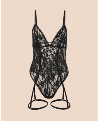 Clarise Women's Plus-Size Bodysuit Lingerie