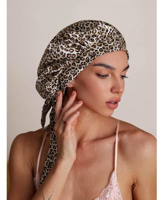 Women's Mulberry Silk Bonnet with Long Ribbons