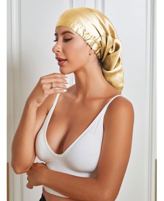 Pure Silk Elasticated Bonnet