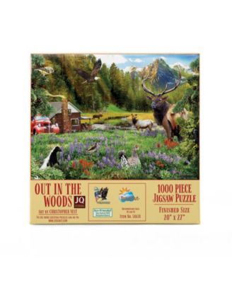 Out in the Woods 1000 piece Jigsaw Puzzle for Adults