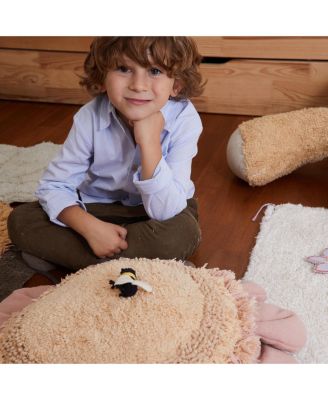 Floor Cushion Pink Daisy