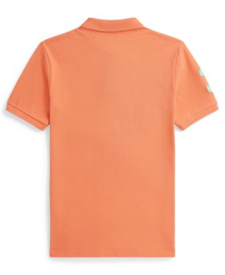 Boys' 8-20 Big Pony Patch Detail Polo Shirt