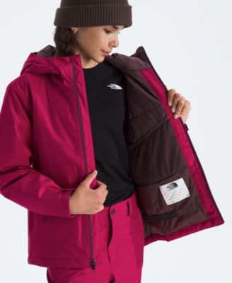 Girls' 7-16 Freedom Helmet-Compatible Hooded Insulated Jacket