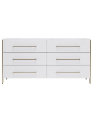 Emila 3-Pc. Full Bed Set Upholstered Full Bed, 2-Drawer Nightstand and Dresser