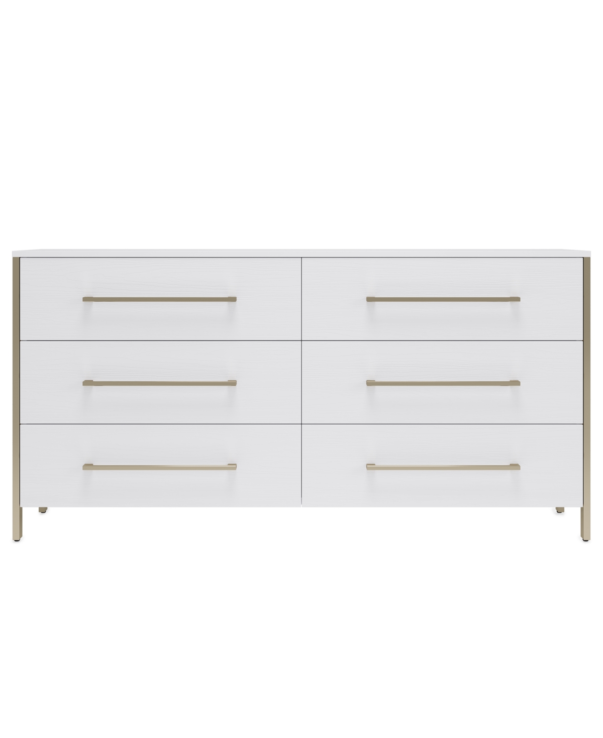 Furniture Emila 3-Pc. Full Bed Set Upholstered Full Bed, 2-Drawer Nightstand and Dresser