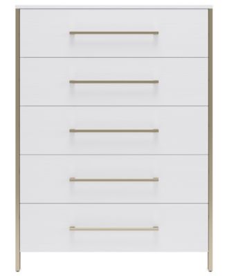 Emila 3-Pc. Upholstered Full Bedroom Set Bed, 2-Drawer Nightstand and Chest