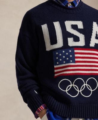 Team USA Wool-Blend Roll-Neck Sweater