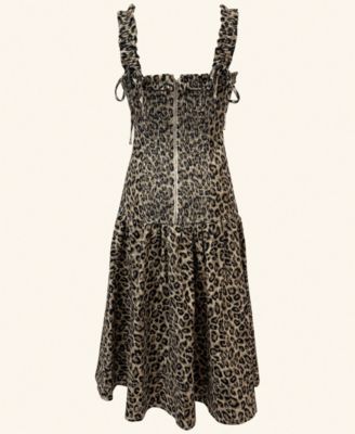 Women's Raya Dropped Waist Midi Dress