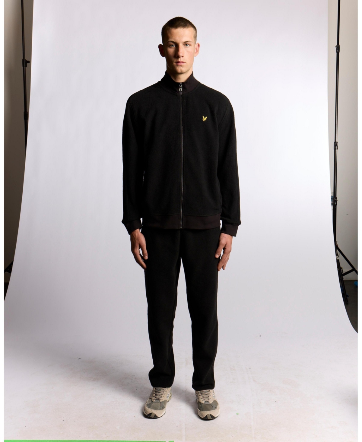 Lyle & Scott Men's Long Sleeve Polar Fleece Track Jacket