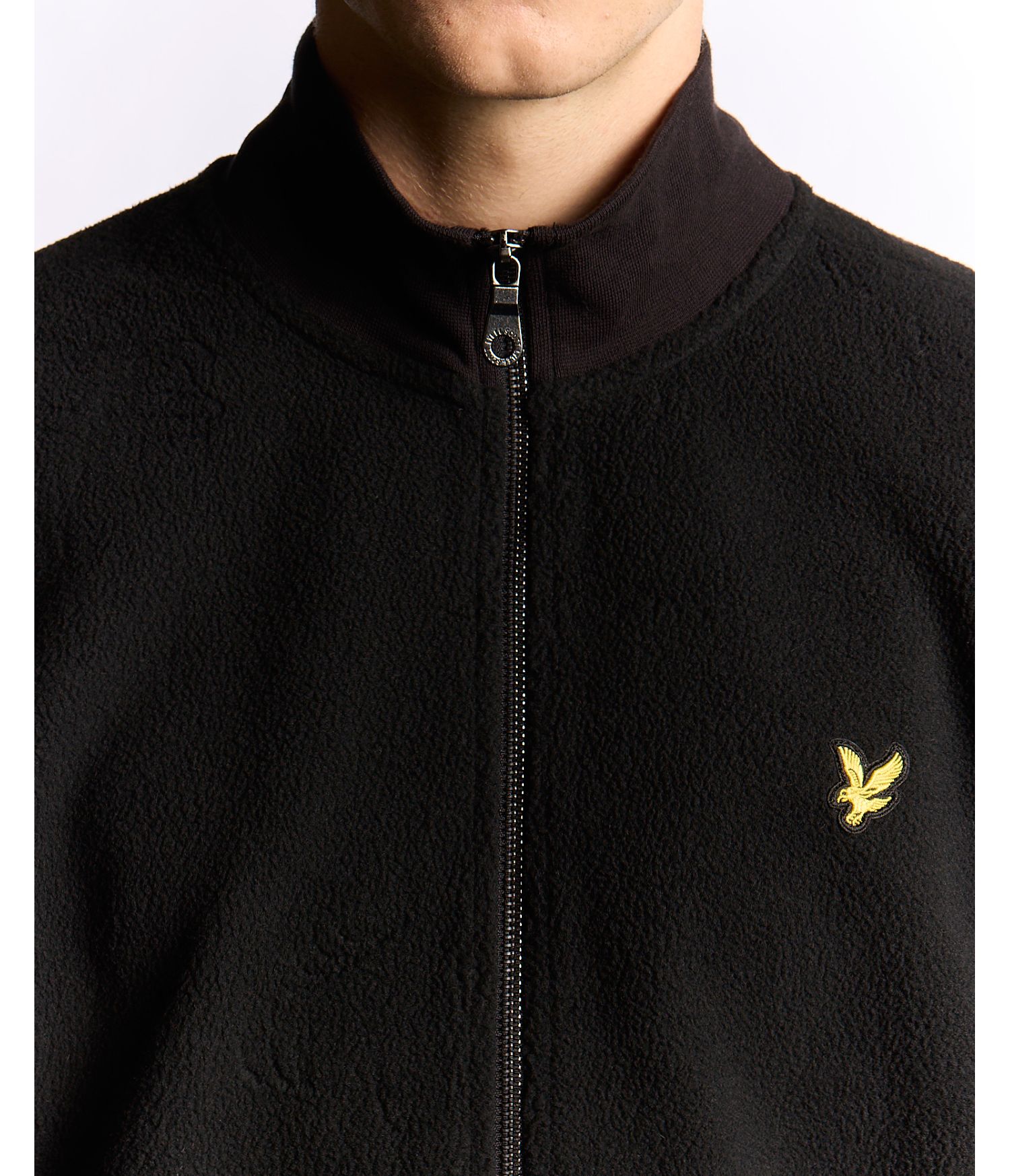 Men's Long Sleeve Polar Fleece Track Jacket