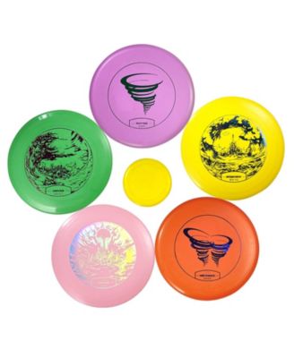 Disc Golf Set 5-Piece Starter Discs with Marker Putter Mid-Range Driver
