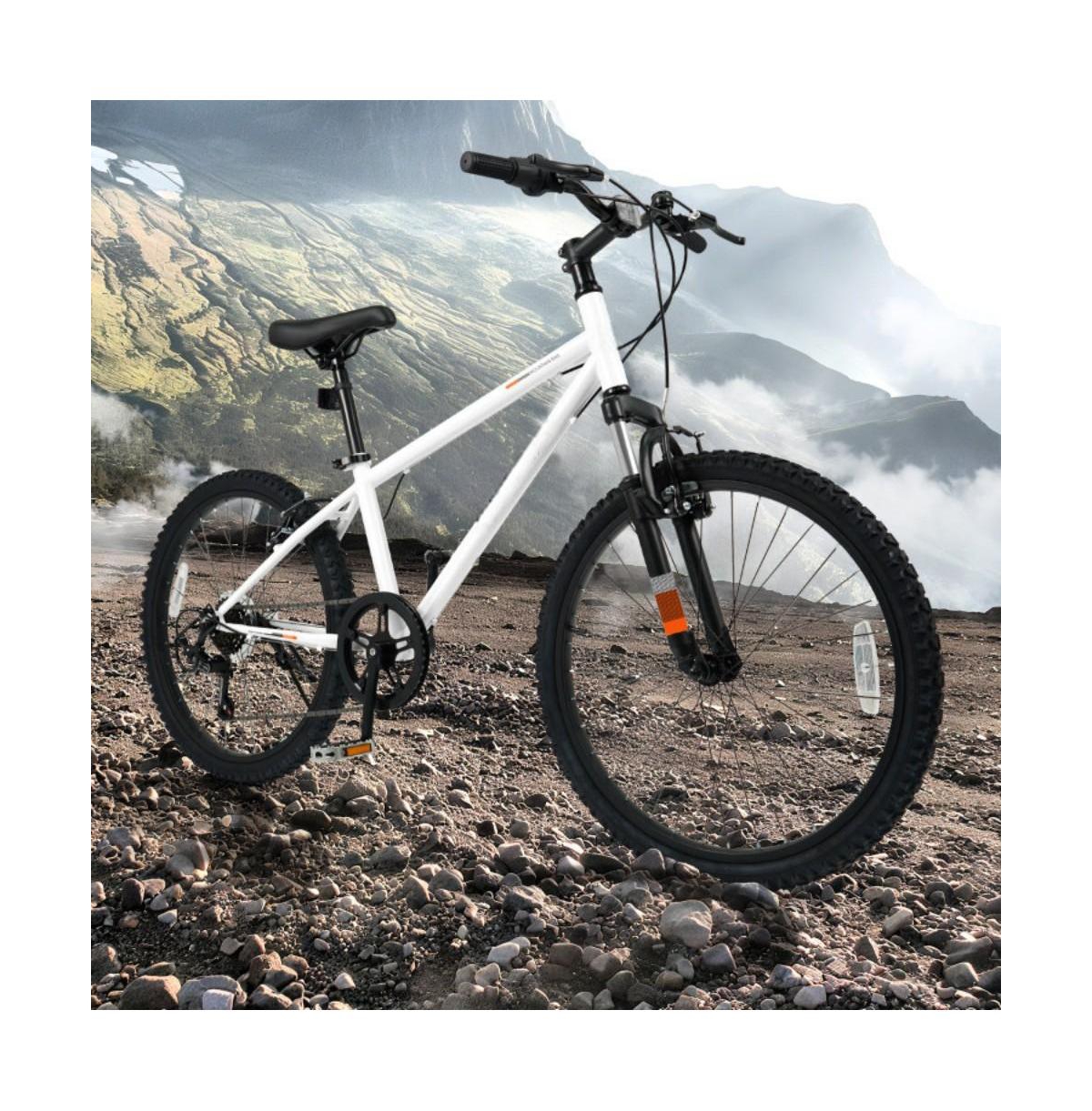 Hongge 24 Inch Kids Mountain Bicycle for Ages 8