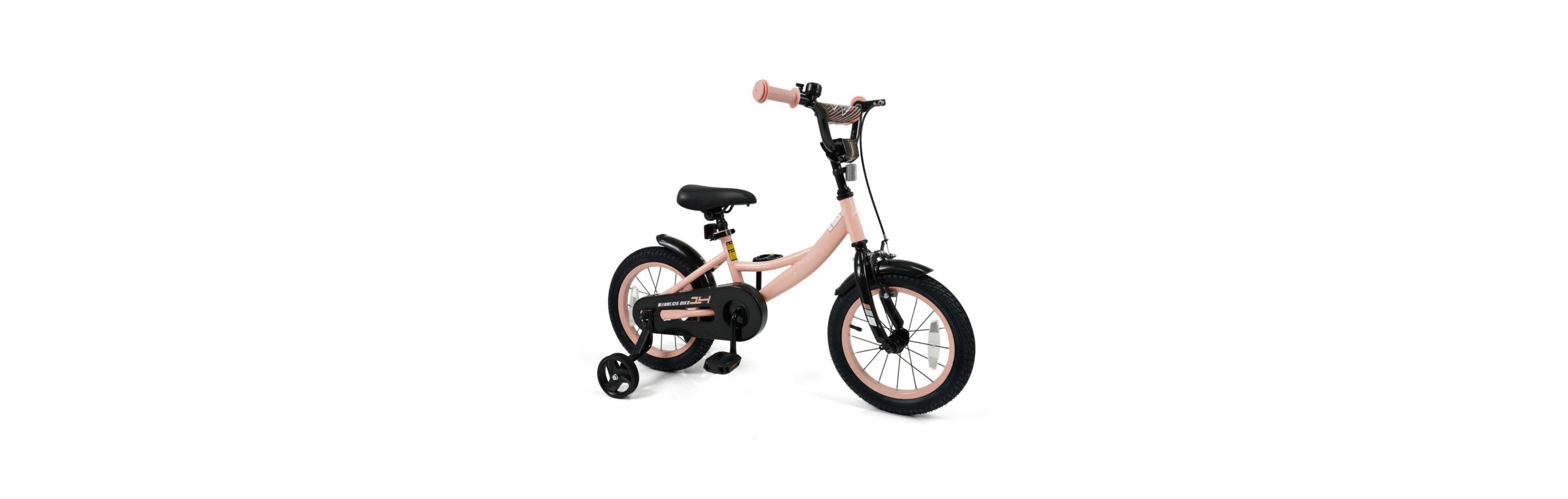 Hongge 14 Inch Kids Bike with Adjustable Training Wheels
