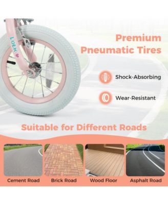 Inch Kids Bike with Adjustable Training Wheels