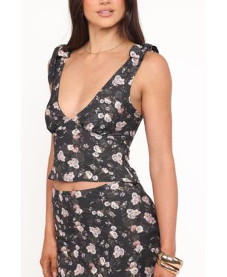 Women's Kedra Tie Shoulder Top